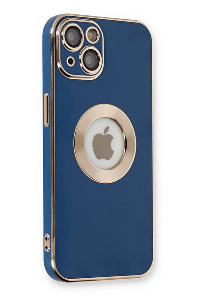 NewFace حافظة OZLSTOR لهاتف iPhone 14 Plus من السيليكون (83143) - أزرق