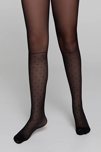 Conte Elegant Colanți pentru copii, cu imitație de colanți și buline, Conte K...