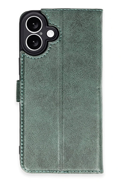 NewFace 1612938747 حافظة آيفون 16 تريند إس بلس (133829) - أخضر