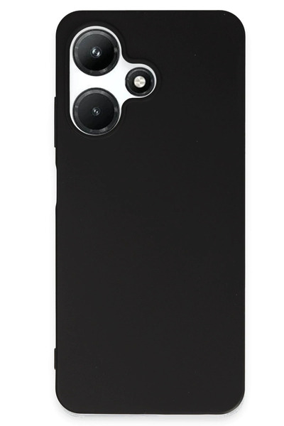 NewFace حافظة OZLSTOR لهاتف انفينيكس هوت 30i من السيليكون الأول (100200) - أسود