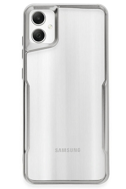 NewFace 1615052747 غطاء سيليكون لهاتف سامسونج جالاكسي A05 (215250) - فضي