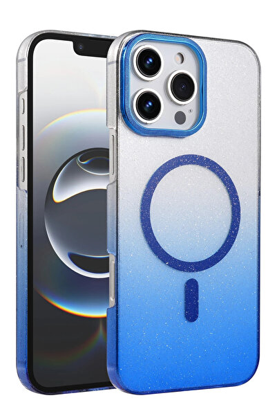 NewFace 1615102747 غطاء آبل آيفون 16 برو اللامع متوافق مع ماج سيف (160251) - ...