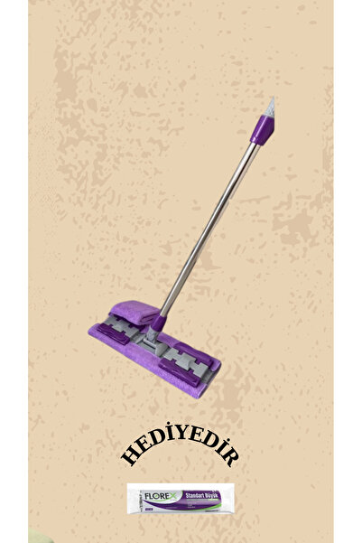 Baby Turco Yer Temizleme Havlusu Uyumlu Mandallı Mop (BBY01)