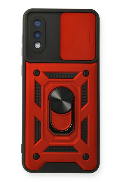 NewFace 1613209747 حافظة سامسونج جالاكسي A02 من السيليكون مع حلقة عدسة (17093...