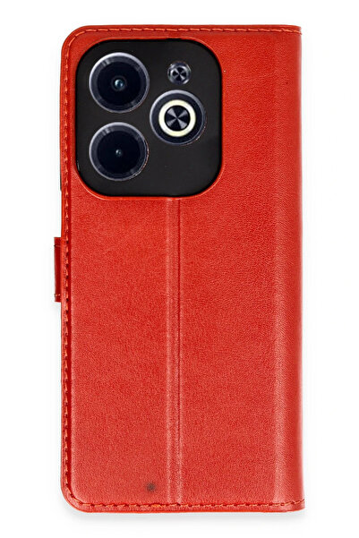 NewFace حافظة OZLSTOR لهاتف Infinix Hot 40، غطاء حماية S Plus (92044) - أحمر