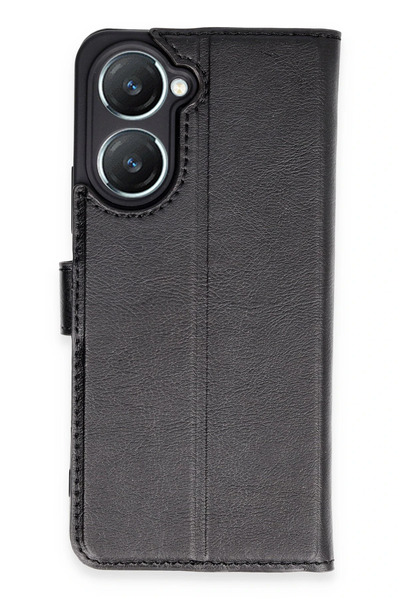 NewFace حافظة OZLSTOR لهاتف Vivo Y18، غطاء حماية S Plus (100100) - أسود