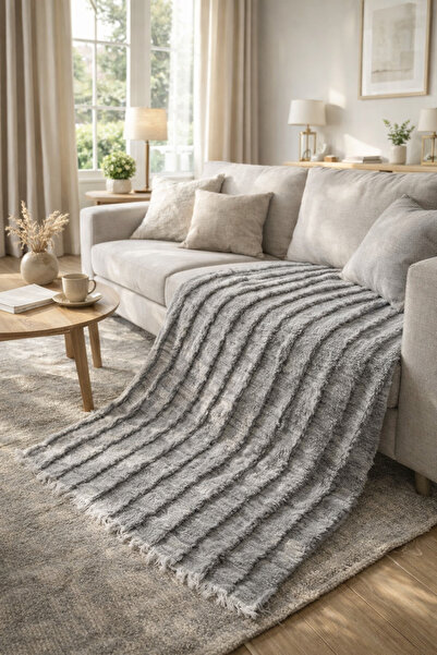 Bizdenuygunuyok 100% Cotton Sofa Cover – Protective Cover That Covers the Sea...