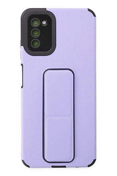 NewFace حافظة OZLSTOR لهاتف سامسونج جالاكسي A03S من السيليكون مع حامل كبير (2...