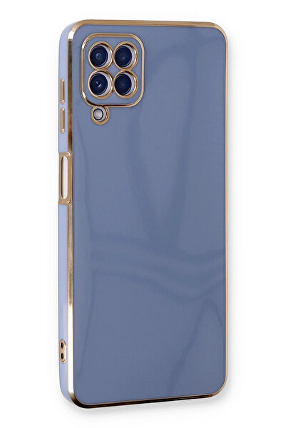 NewFace 1613238747 حافظة سامسونج جالاكسي A22 من السيليكون (173832) - أزرق