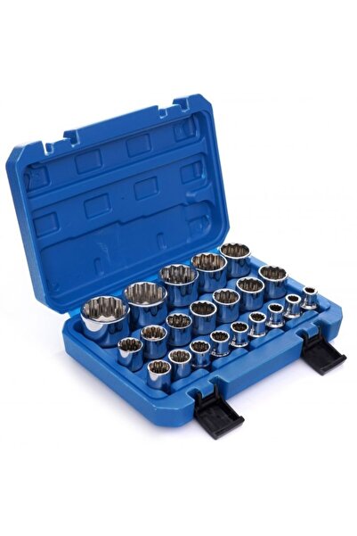 Kraft&dele Set of 21 socket wrenches, KD10348, 1/2" shank, 8-36 mm