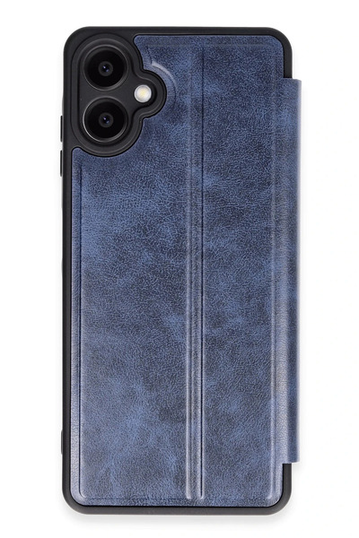 NewFace غطاء حماية قابل للطي لهاتف سامسونج جالاكسي A06 (114609) - أزرق داكن