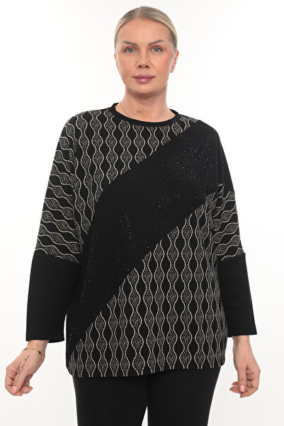 QRUVAZE مقاس كبير من المودال + حجر الجاكار