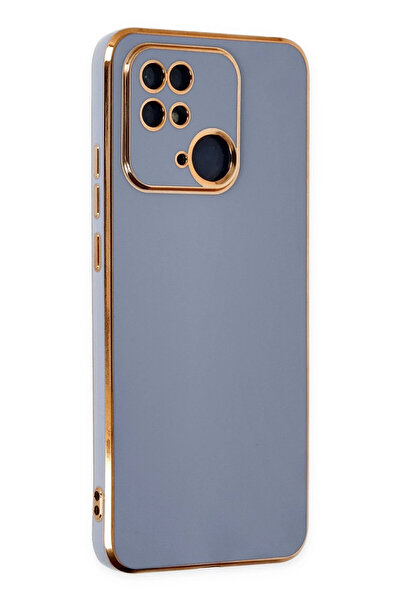 NewFace حافظة OZLSTOR لهاتف Xiaomi Redmi 10C من السيليكون (110333) - أزرق