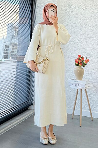 MELEK ARAZ Rochie de tricotat Premium Amore Steel cu din material subțire bre...