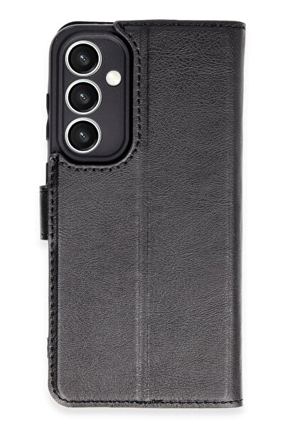 NewFace 1614438747 حافظة سامسونج جالاكسي S23 FE تريند إس بلس (133844) - أسود