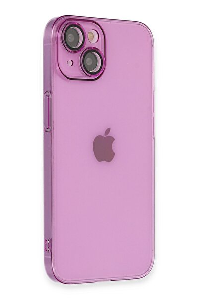 NewFace غطاء حماية OZLSTOR لهاتف آيفون 14 مع عدسة أرمادا (113544) - أرجواني