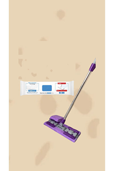 Sleepy Mop Easy Clean Mopa Uyumlu Yer Temizlik Havlusu 50 Yaprak