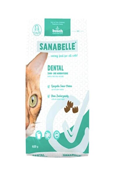 Sanabelle Dental Ağız ve Diş Sağlığına Özel Kedi Maması 400 Gr