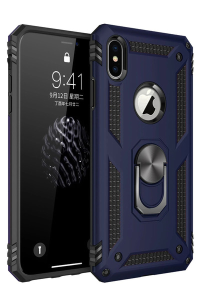 NewFace 1612516747 غطاء سيليكون لهاتف آيفون إكس إس ماكس مع حلقة صوفيا (201625...