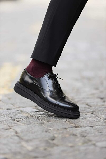 Faruk balkanas Alberto Model Special Sole Opening Leather Casual Shoes