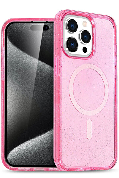 NewFace 1614720747 غطاء حماية لهاتف آيفون 14 برو ماكس غلو ماج سيف (202047) - ...