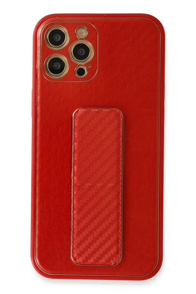 NewFace 1614421747 غطاء حماية لهاتف آيفون 12 برو من كوكو كاربون (142144) - أحمر