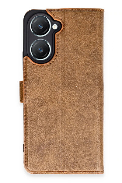 NewFace 1610040747 حافظة فيفو Y18 تريند إس بلس (134000) - لون تان