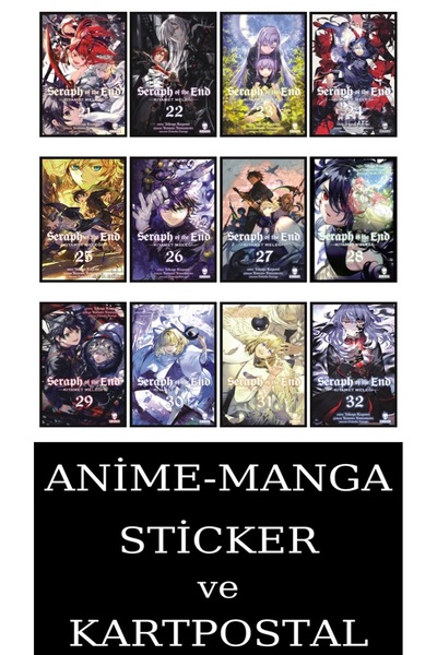 Kurukafa Yayınevi Seraph of the End 21-22-23-24-25-26-27-28-29-30-31-32 Manga...