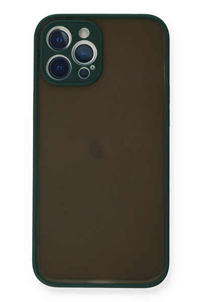 NewFace 1611437747 غطاء حماية آيفون 12 برو ماكس من السيليكون (153714) - أخضر