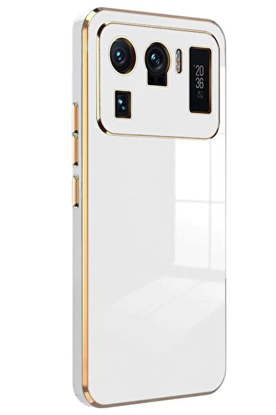 NewFace 1615149747 حافظة هاتف شاومي مي 11 الترا من السيليكون (204951) - أبيض