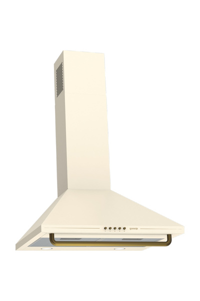 Gorenje Hotă decorativă WHC63CLI, 1 motor, 650 m3/h, L 60 cm, bej