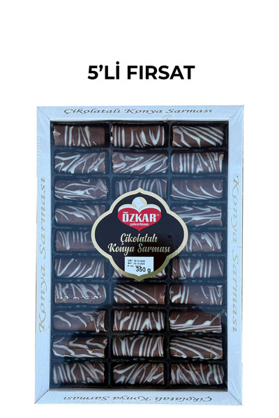 ÖZKAR ŞEKERLEME 5'li 350 g Çikolatalı Konya Sarması