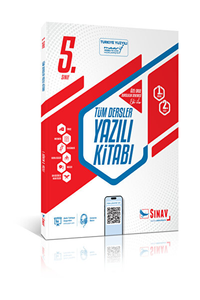 Sınav Yayınları 5. Sınıf Tüm Dersler 1. Dönem 2. Yazılı Kitabı