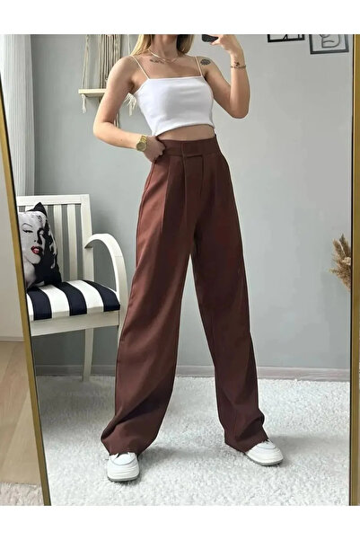 motina High Waist Velcro Palozzo Pants New Season