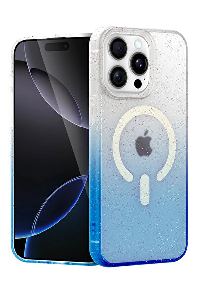 NewFace 1613955747 غطاء آبل آيفون 14 برو ماكس بوميل شايني ماج سيف (115539) - ...