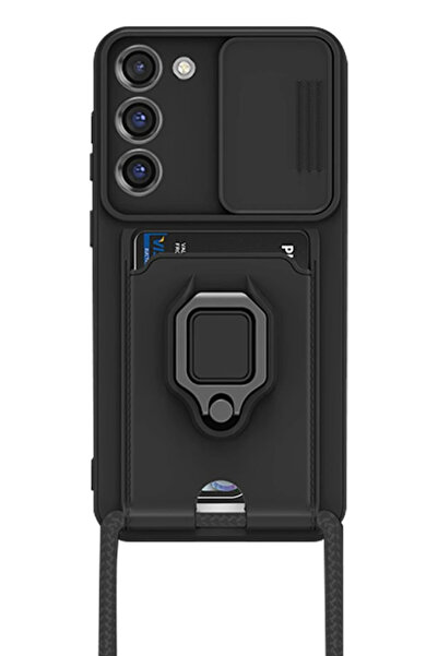 NewFace 1611620747 حافظة سامسونج جالاكسي S23 بلس من السيليكون مع حامل بطاقات ...