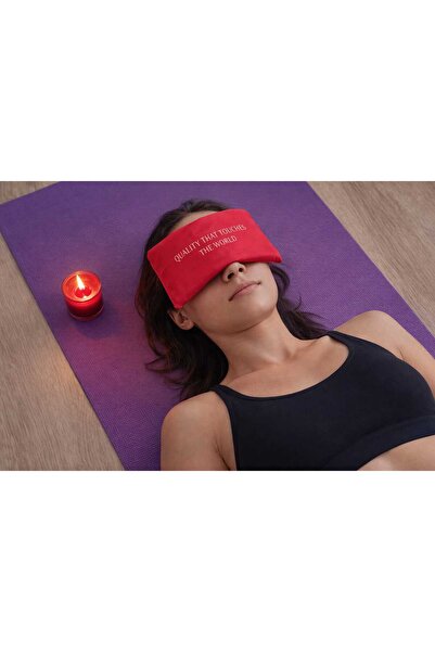 MPY GLOBAL Pernă pentru ochi pentru meditație cu lavandă pentru yoga