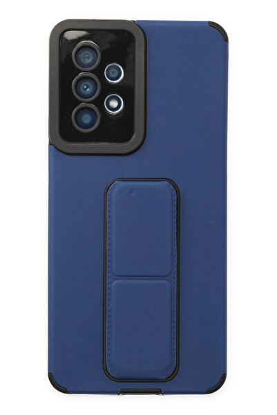 NewFace 1614438747 حافظة سامسونج جالاكسي A53 5G من السيليكون مع حامل ميجا (21...