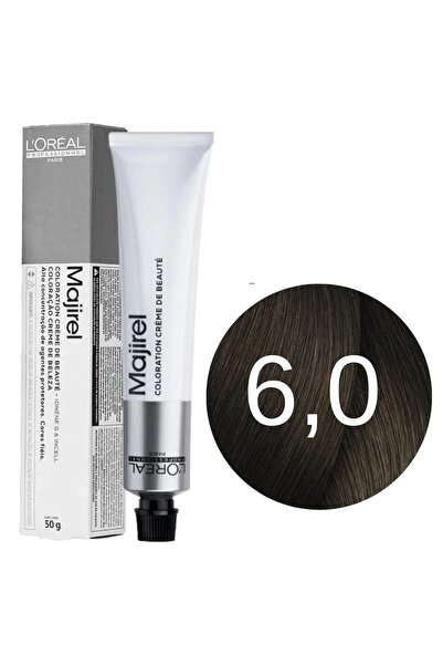 L'oreal Professionnel Majirel Saç Boyası 6.0 Yoğun Koyu Kumral 60ml - Yeni Am...
