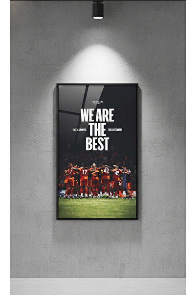 LUNA DİZAYN The Best Of Temalı Baskılı Metal Poster , Yıldızlı Hediyelik Tabl...