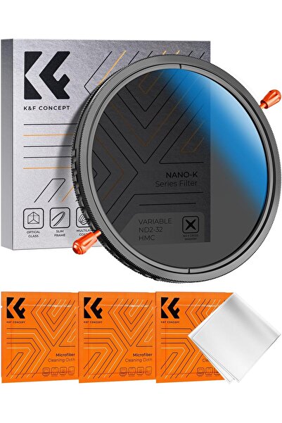 K&F CONCEPT فلتر عدسة متغيرة ND2-32 ودائرية الاستقطاب بقطر 40.5 مم