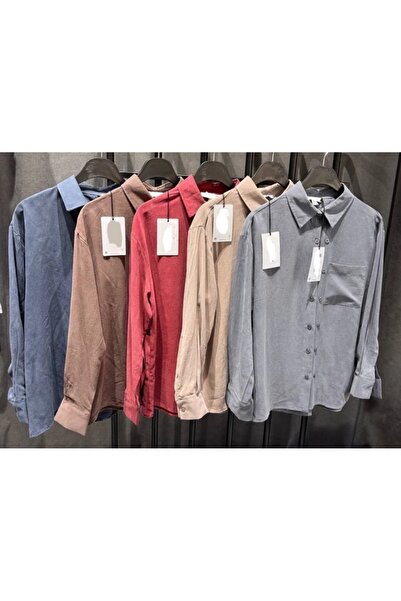 Marka Double Button Tensel Shirt