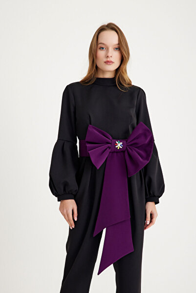 AL-TATARI Shine Kemer Detaylı Abiye Tulum