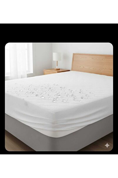 karamanlıhome ALEZ LASTİKLİ KONFOR+ YUMUŞAK OTEL TİP/ KAPİTONELİ % 100 SIVI SU GEÇİRMEZ SES YOK YIKANABİLİR 3 EBAT