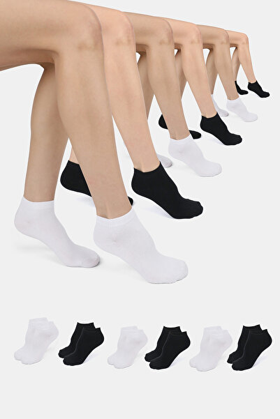 ERENART Bamboo Women's Booties Plain Assortment Socks Seamless Premium Boxed ...
