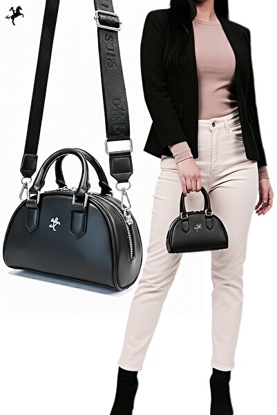 Nas Bag Çanta Yeni Sezon Kadın El Omuz Çapraz Çanta Siyah