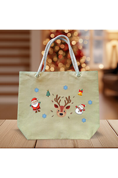 Crea Eymer Wear New Year Daily Hanging Linen Bag Cotton Beige