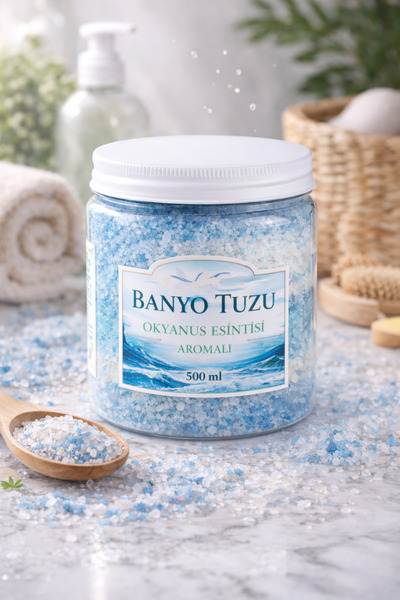 DR.RAİN 500 مل من ملح البحر بريشة المحيط |   العناية بالمنتجع الصحي المنعشة و...