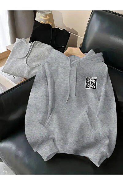 PENTHİLUS سويت شيرت سان فرانسيسكو 3 إنترنيشنال كيو بغطاء رأس للجنسين