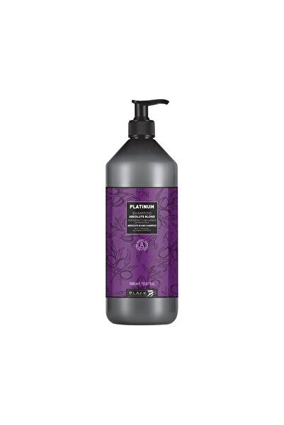 BLACK PROFESSIONAL Black Platinum Shampoo for Blonde Hair - Almond 1000 ml